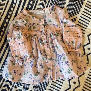 Baby girl floral top